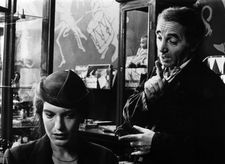 Angela Winkler as Agnes Matzerath with Charles Aznavour as Sigismund Markus in The Tin Drum